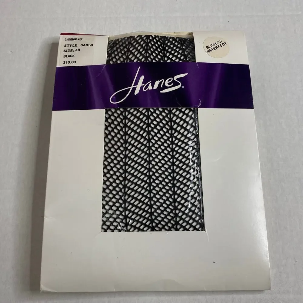 Hanes vintage fishnet